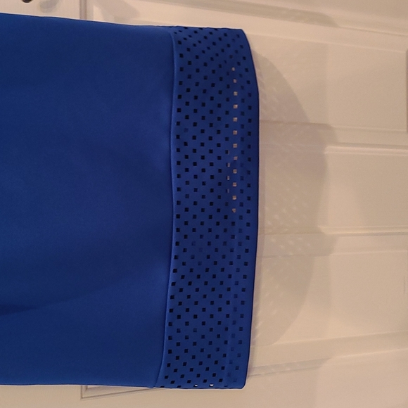Worthington Blue Dress with cutout detail - Picture 7 of 7